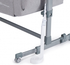 Приставне ліжечко-колиска Kinderkraft Neste Up Gray Melange